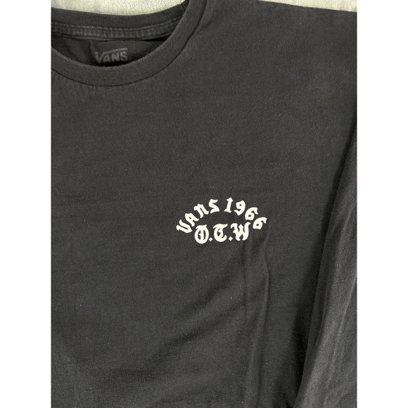 Vans Long Sleeve T-Shirt Black SK8-Hi Club‎ Off The Wall 1966 Graphic Size L - Picture 4 of 9